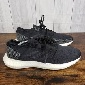 Adidas PureBoost Go AH2319 Core Black Gray Mens Running Shoes Size 11.5